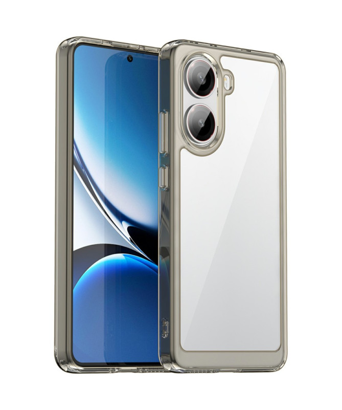 Coque Poco X7 Pro Transparente Contour Couleuré