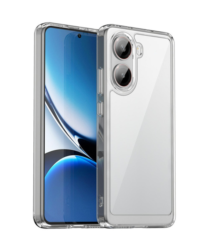 Coque Poco X7 Pro Transparente Contour Couleuré