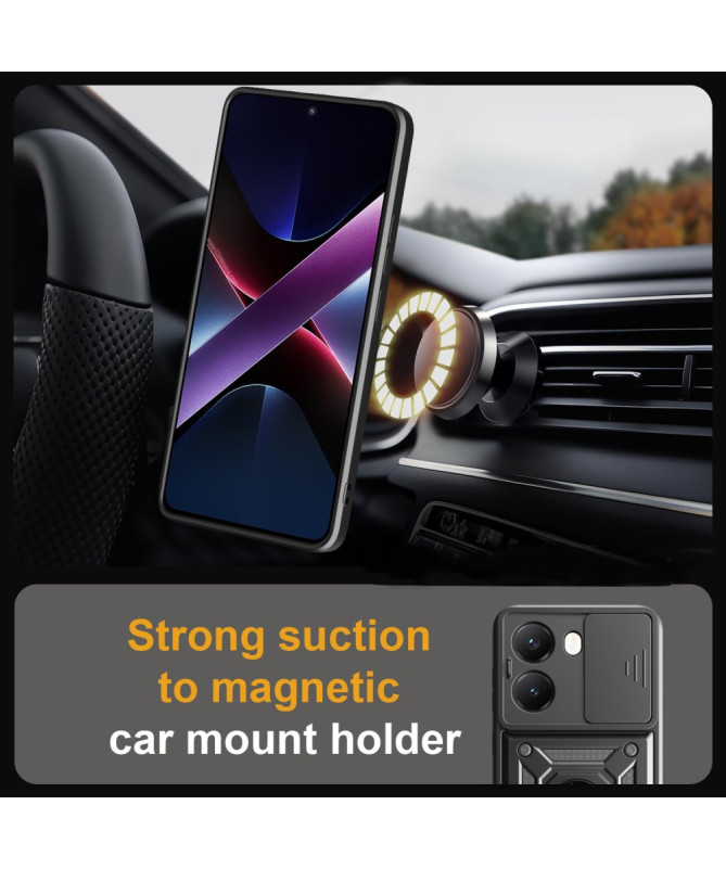 Coque Poco X7 Pro Cache Objectif Multifonction