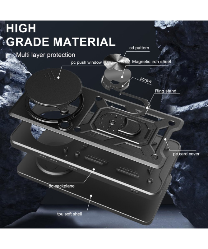 Coque Honor Magic 7 Lite Cache Objectif Multifonction