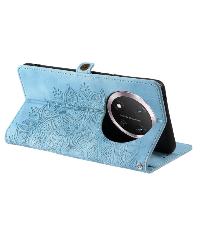 Housse Honor Magic 7 Lite Mandala avec Porte-Cartes et Dragonne