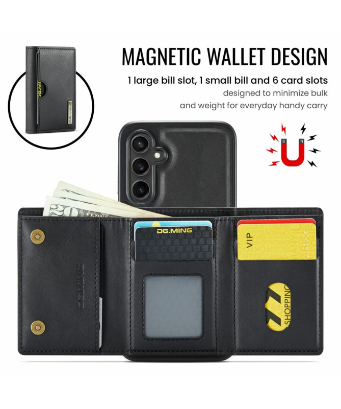 Coque Samsung Galaxy S25 avec Porte-Cartes Amovible M6 Series