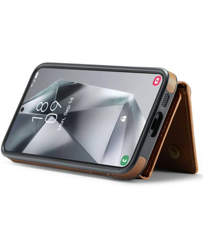 Coque Samsung Galaxy S25 avec Porte-Cartes Amovible M6 Series