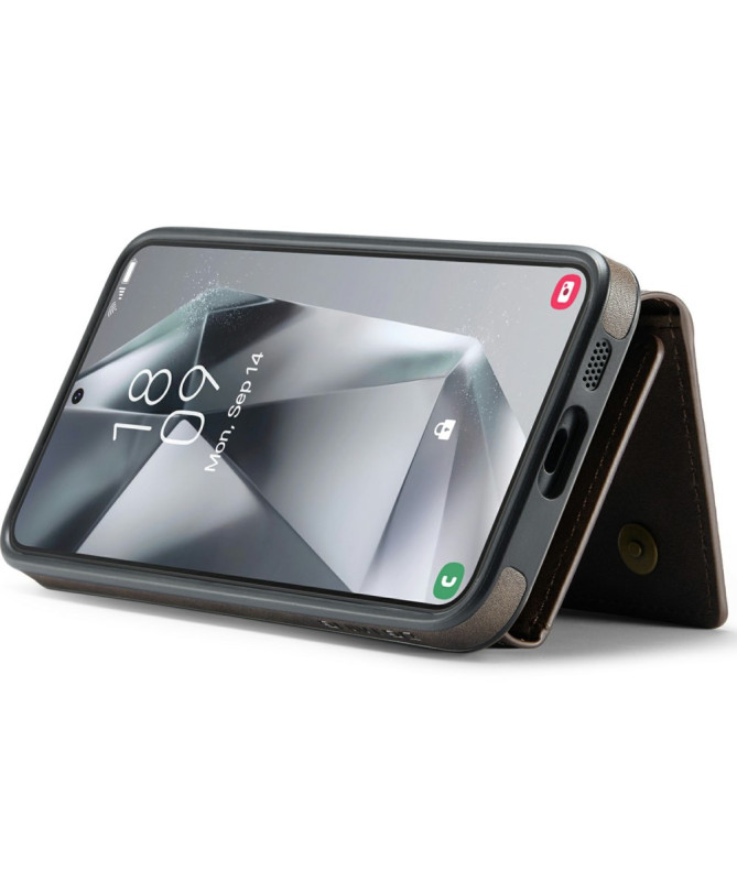 Coque Samsung Galaxy S25 avec Porte-Cartes Amovible M6 Series