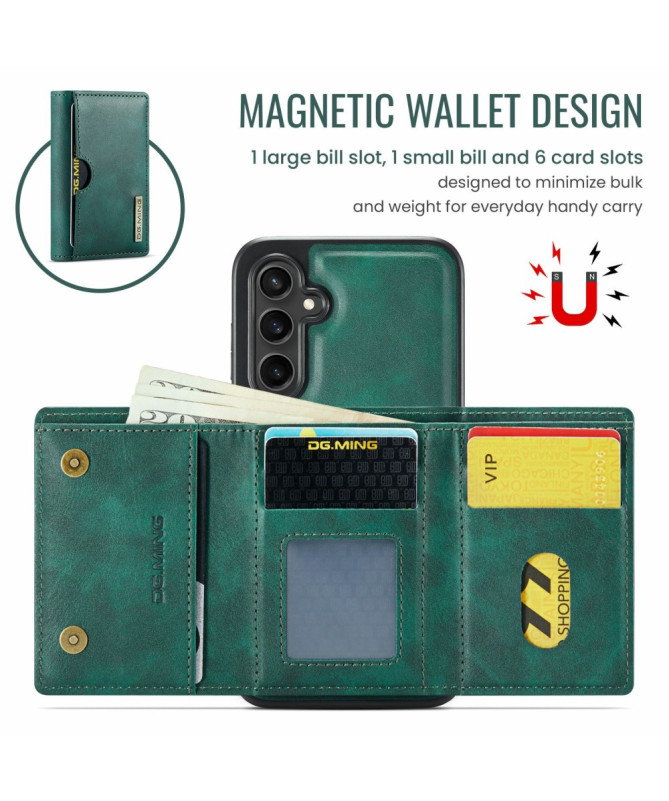 Coque Samsung Galaxy S25 avec Porte-Cartes Amovible M6 Series