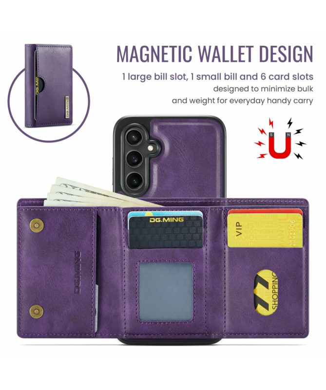 Coque Samsung Galaxy S25 avec Porte-Cartes Amovible M6 Series