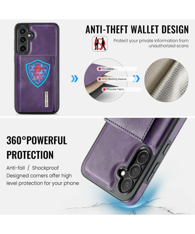 Coque Samsung Galaxy S25 avec Porte-Cartes Amovible M6 Series