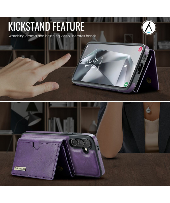 Coque Samsung Galaxy S25 avec Porte-Cartes Amovible M6 Series