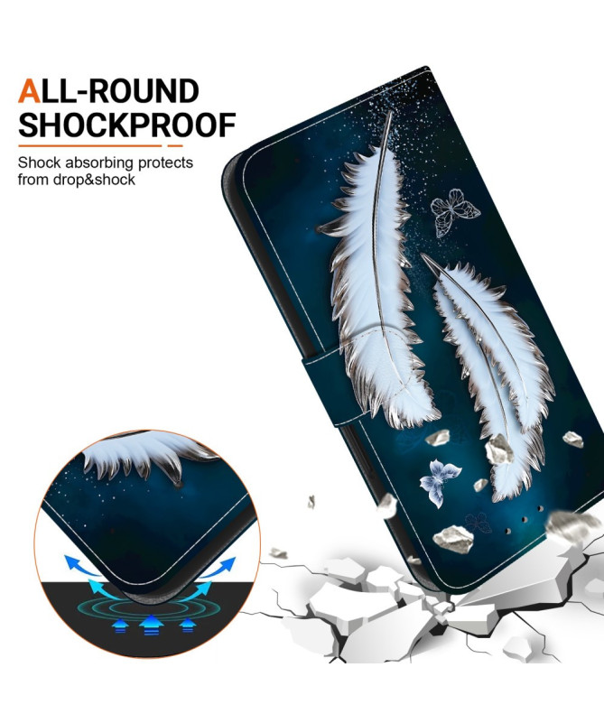Housse Samsung Galaxy S25 Night Feather