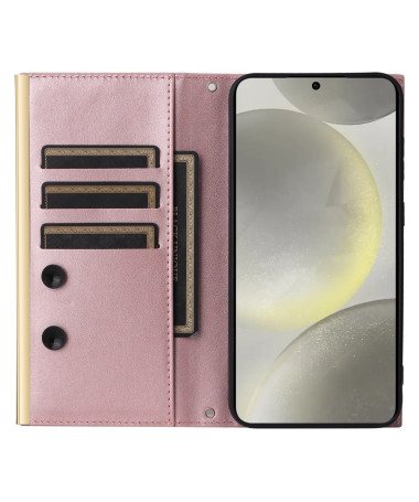 Housse Samsung Galaxy S25 Diamond Clutch Or Rose - photo 30