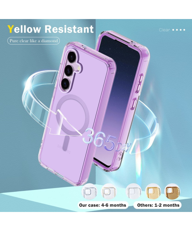 Coque Samsung Galaxy S25 Résistante Intégrale MagSafe