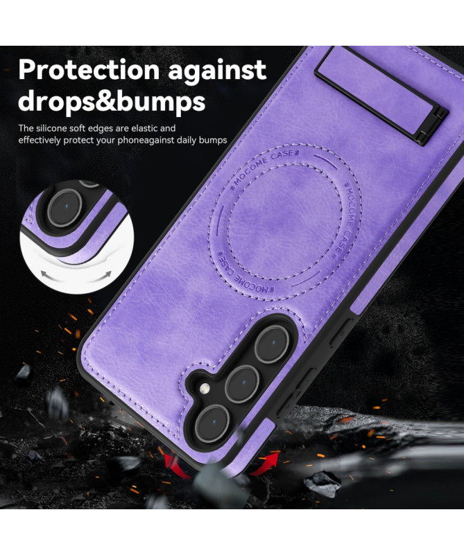 Coque Samsung Galaxy S25 MagStand Cuir