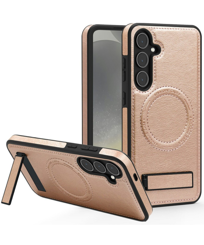 Coque Samsung Galaxy S25 MagStand Cuir
