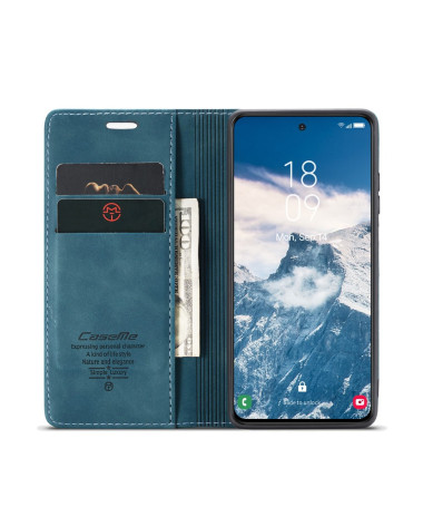 Housse Samsung Galaxy S25 Golias imitation cuir Bleu Paon - photo 22