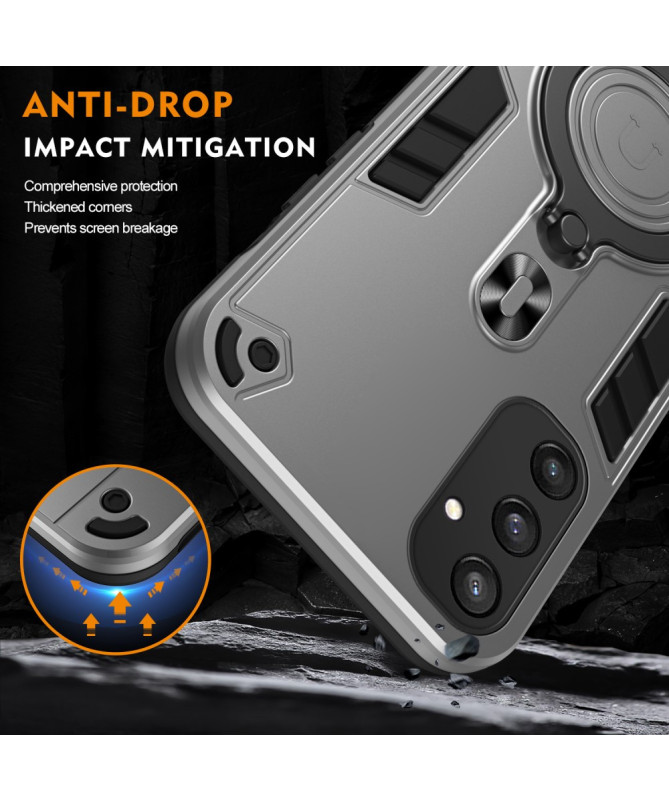 Rotak - Coque Samsung Galaxy S25 avec Anneau Rotatif