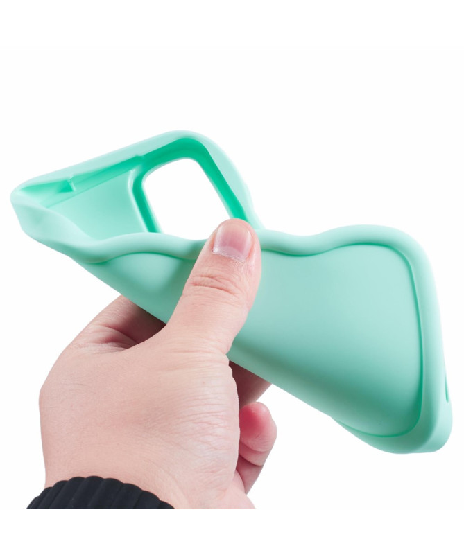 Coque Samsung Galaxy S25 avec Bords Ondulés