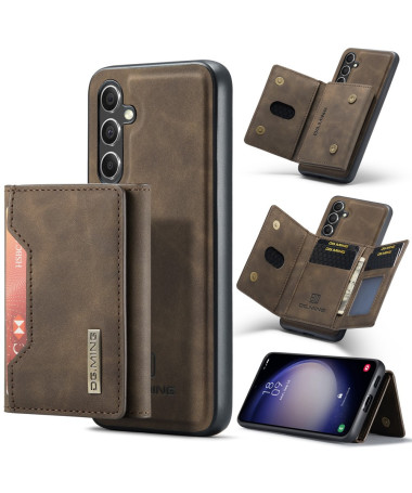 Samsung Galaxy S25 - Coque Porte-cartes Détachable M2 Series Marron - photo 24