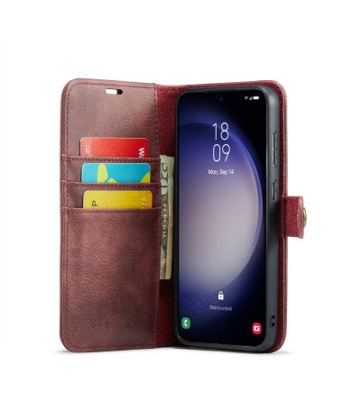 Samsung Galaxy S25 - Protection 2 en 1 housse et coque détachable Rouge foncé - photo 27