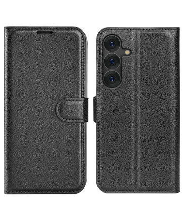 Étui Samsung Galaxy S25 style cuir porte cartes