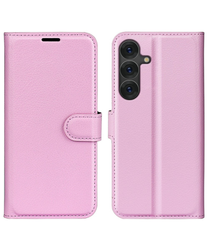 Étui Samsung Galaxy S25 style cuir porte cartes