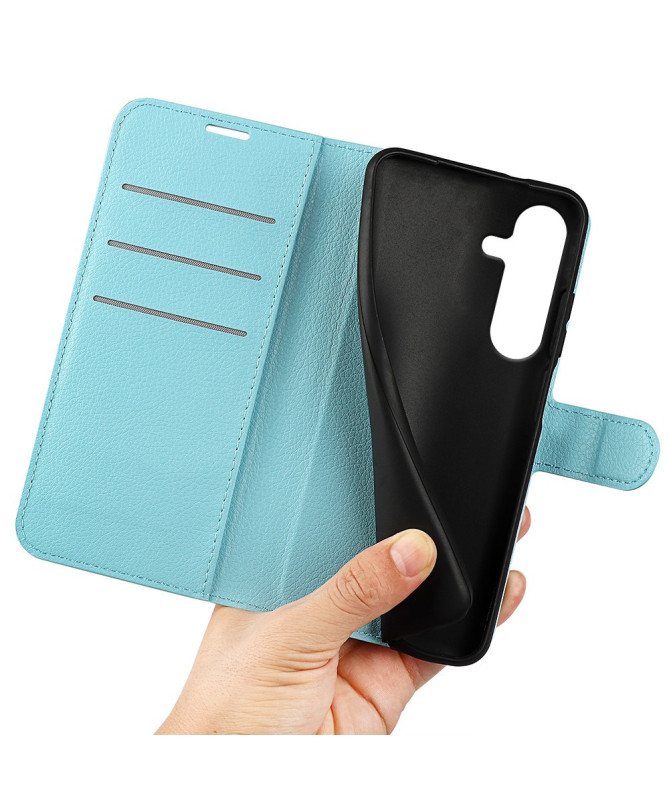 Étui Samsung Galaxy S25 style cuir porte cartes