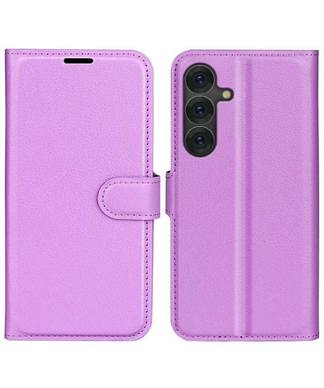 Étui Samsung Galaxy S25 style cuir porte cartes