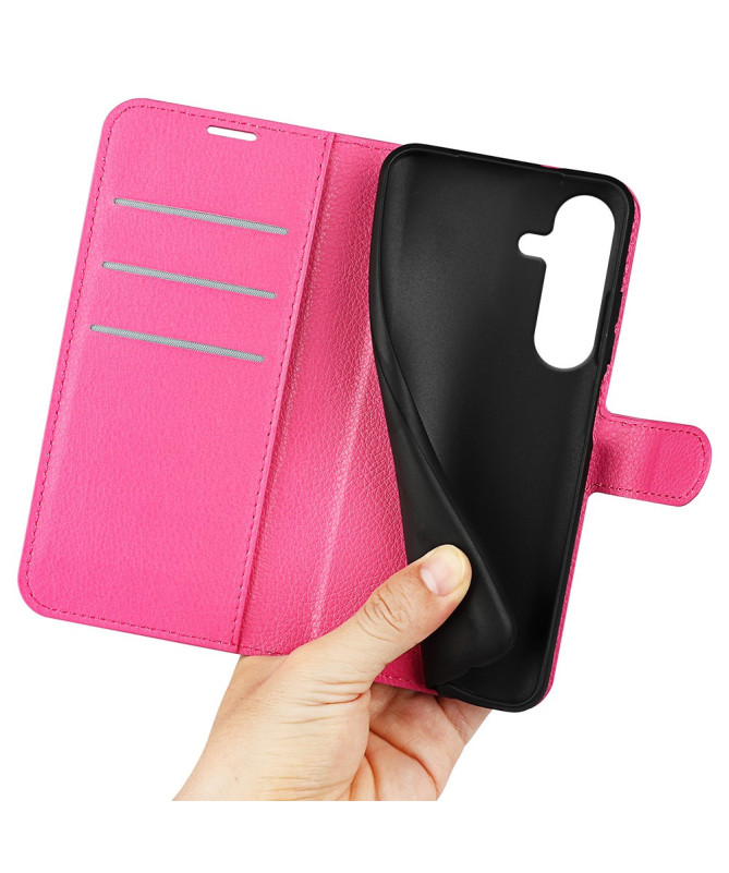 Étui Samsung Galaxy S25 style cuir porte cartes