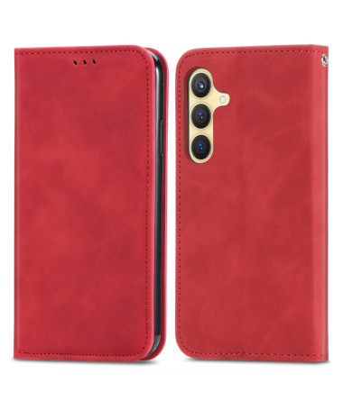 Housse Samsung Galaxy S25 Business Rétro Rouge - photo 23