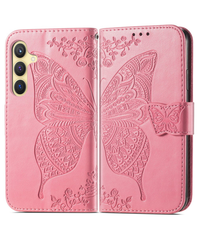 Housse Samsung Galaxy S25 Papillon Relief