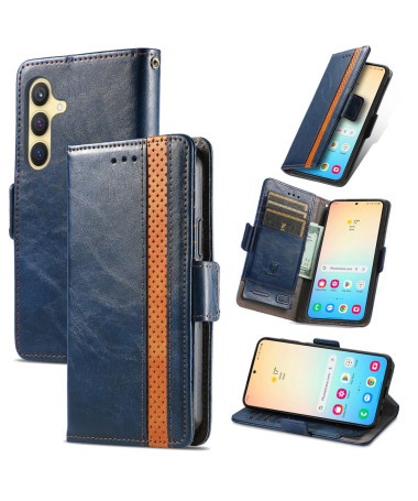 Vestro - Housse Samsung Galaxy S25 Flip Business Bleu marine - photo 2