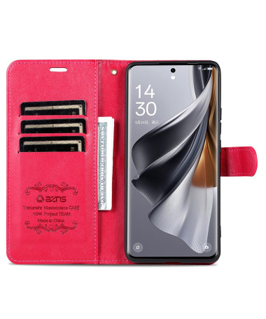 Housse Samsung Galaxy S25 AZNS Simili Cuir Magenta - photo 7