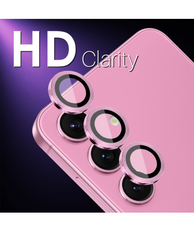 Verre Trempé Samsung Galaxy S25 pour lentille (3 pièces) Rose - photo 6