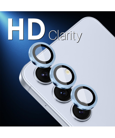 Verre Trempé Samsung Galaxy S25 pour lentille (3 pièces) Bleu clair - photo 14
