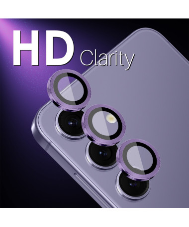Verre Trempé Samsung Galaxy S25 pour lentille (3 pièces) Violet - photo 26