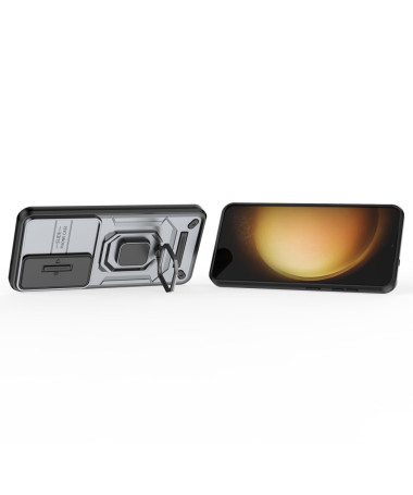 Coque Samsung Galaxy S25 La Bélinda avec cache objectif Gris - photo 7