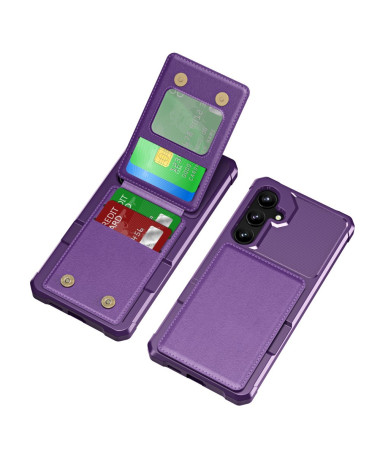 Coque Samsung Galaxy S25 Cards Flip Violet - photo 10