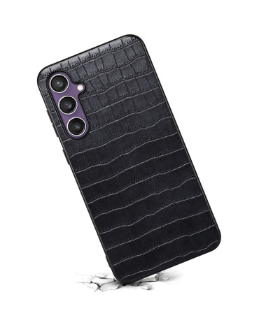 Coque Samsung Galaxy S25 Croco Design Noir - photo 11