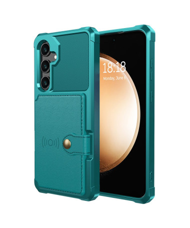 Samsung Galaxy S25 - Coque ZM03 Porte-cartes Vert - photo 29