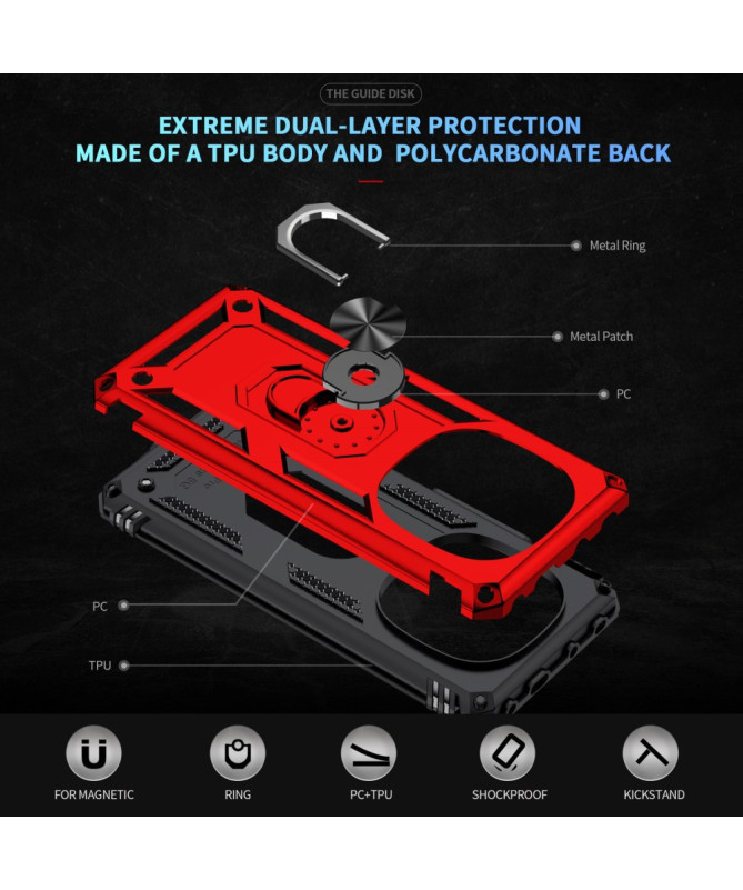 Coque Xiaomi Redmi Note 14 Pro Plus Hybride Fonction Support