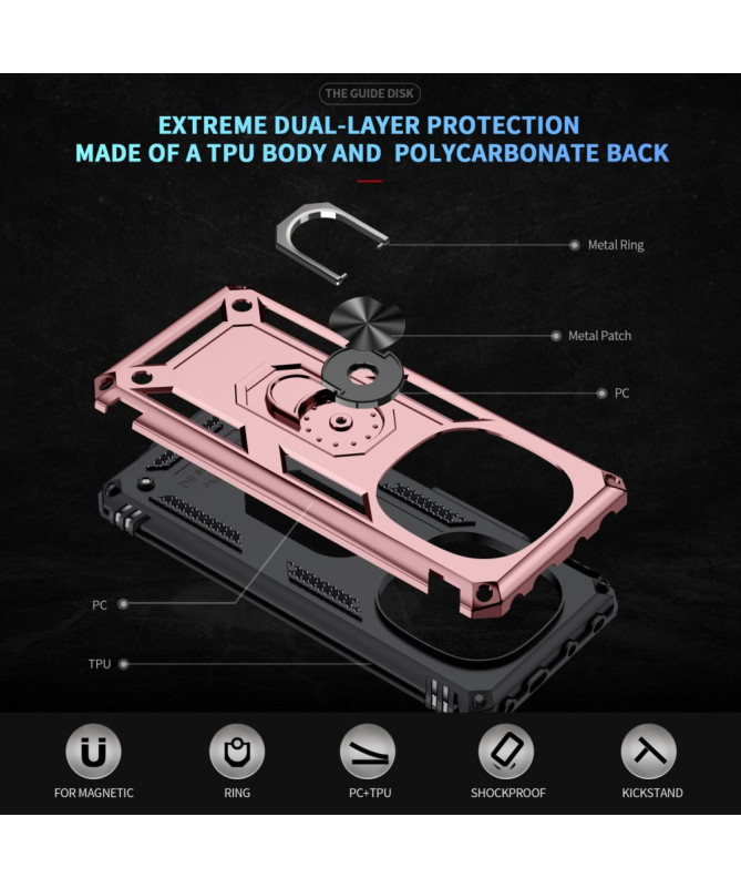 Coque Xiaomi Redmi Note 14 Pro Plus Hybride Fonction Support