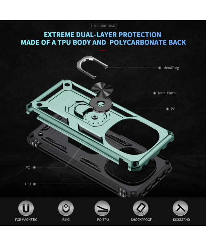 Coque Xiaomi Redmi Note 14 Pro Plus Hybride Fonction Support