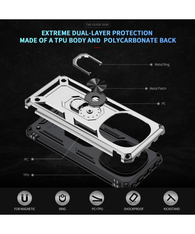 Coque Xiaomi Redmi Note 14 Pro Plus Hybride Fonction Support
