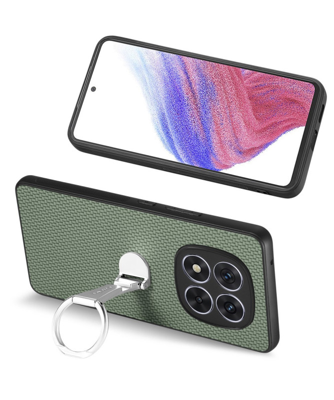 CARBOPRIME - Coque Xiaomi Redmi Note 14 Pro Plus avec Support Anneau