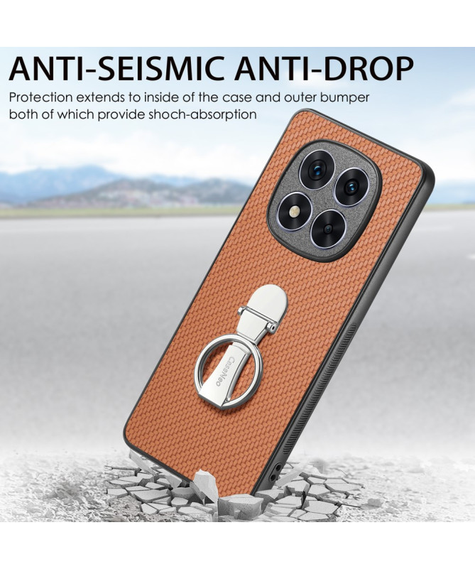 CARBOPRIME - Coque Xiaomi Redmi Note 14 Pro Plus avec Support Anneau