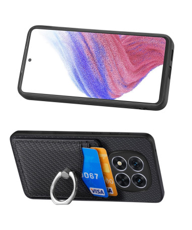 Coque Xiaomi Redmi Note 14 Pro Plus Carbone Slim - Rangement