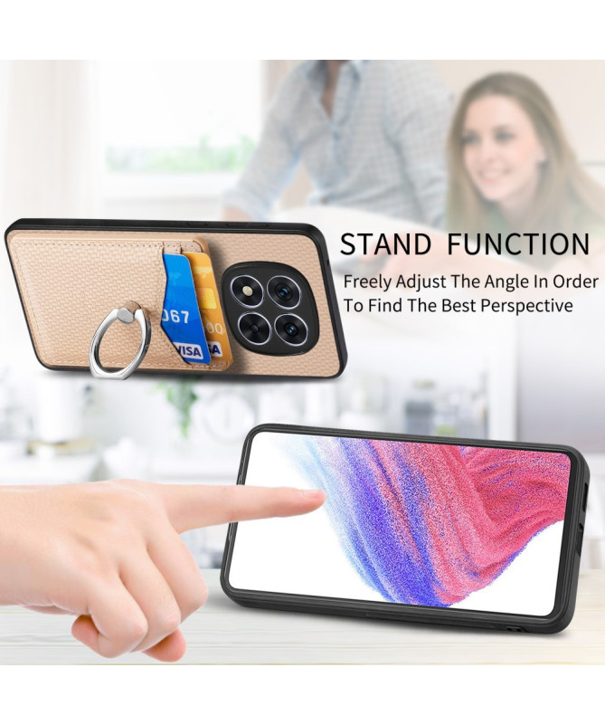 Coque Xiaomi Redmi Note 14 Pro Plus Carbone Slim - Rangement