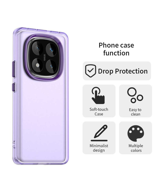 Candy 2 - Coque Xiaomi Redmi Note 14 Pro Plus Transparente