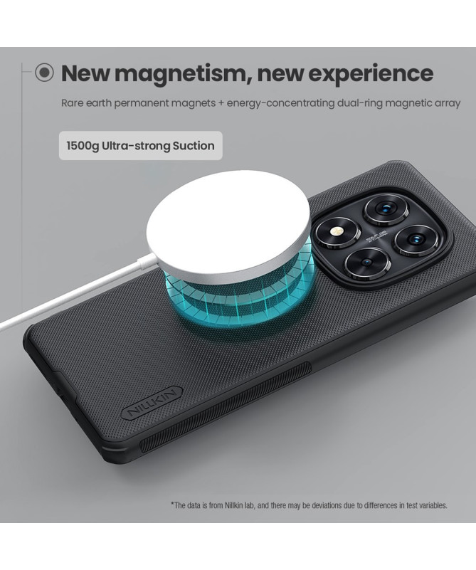 Coque Xiaomi Redmi Note 14 Pro Plus Nillkin Rigide Givré Compatible Ma