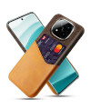 TÄCKA - Coque Xiaomi Redmi Note 14 Pro Plus Texture Tissu et Porte-car
