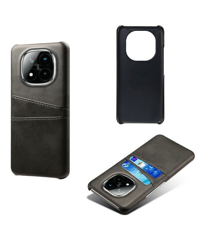 Coque Xiaomi Redmi Note 14 Pro Plus Porte Cartes Simili Cuir Basique